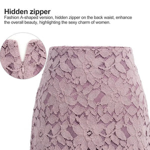 Lace Elegant Office Skirts Rieworkes