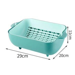 Plastic Fruit Washing Tray for Household Use Rieworkes