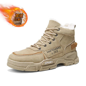 Boys' Cotton Winter Boots - Thick Warm Casual Shoes Mimarta