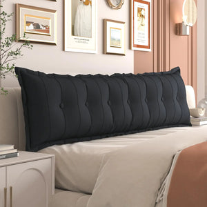 Daneey Large Headboard Pillow King Soft Daybed Pillows Bolster for Bed Back Pillow for Sitting in Bed Long Pillow for Bed Reading Pillow Adult Couch Sofa Backrest Removable Cover Mimarta