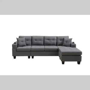 Fabric Sectional Sofa Rieworkes