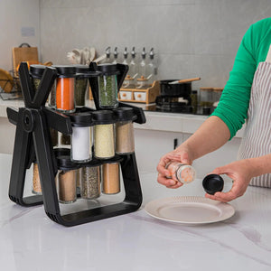 Rotating Ferris Wheel Kitchen Storage Seasoning Rack Mimarta