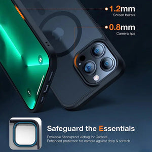 Luxury Magnetic Wireless Charging Case for iPhone Rieworkes