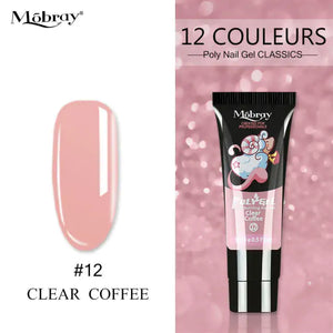 Poly Acrylic Gel: 15ML UV Gel for Nail Extension - 38 Colors Rieworkes