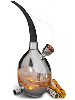 Mini Hookah Set With Everything Silver Hookah Set Portable Hookah Set For Car Rieworkes