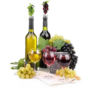 Hearty Wines Pair Of Wine Stoppers For Wine Lovers Rieworkes