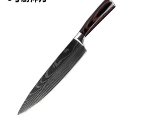 Carpenter's Special Set 6-piece Set 8-piece Set Knife Chef Knife Kitchen Knife Cooking Rieworkes