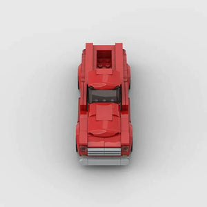 Old Classic F1 Racing Car Building Brick Block Toys Rieworkes