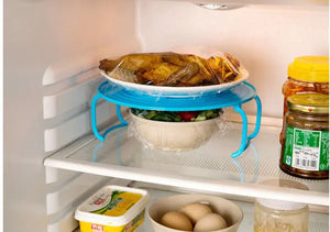Microwave Tiered Steamer Rack with Heat-Resistant Tray Mimarta