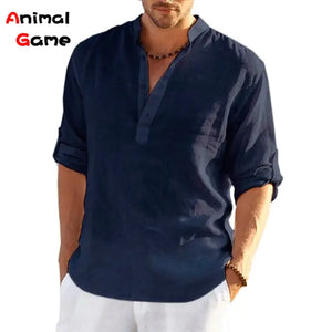 Linen Long Sleeve T-Shirt Rieworkes