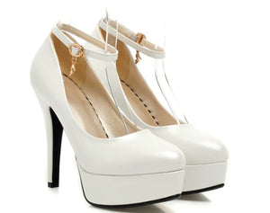 Elegant High Heeled Waterproof Club Shoes for Women Mimarta