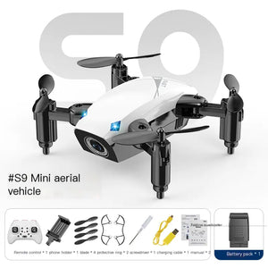 Mini Foldable Quadcopter Drone with WiFi Live Camera Mimarta