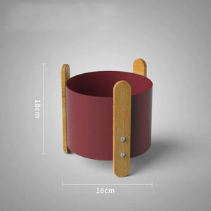Nordic Iron Planter with Creative Minimalist Design Mimarta