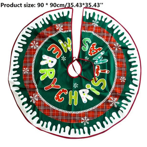 Christmas Tree Skirt Rieworkes