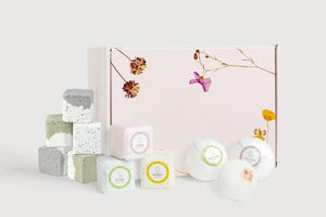 Fizzes for your Bath and Shower - 3 Bath bombs and 8 shower steamers Rieworkes