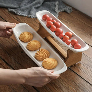 Ceramic Tiered Cake Plate Rieworkes