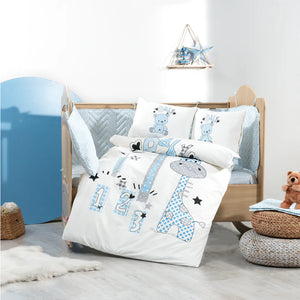 Hobby Buddy - Blue Baby Duvet Cover Set Rieworkes