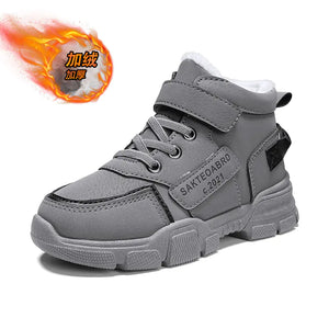Boys' Cotton Winter Boots - Thick Warm Casual Shoes Mimarta