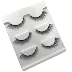Natural False Eyelashes Set Rieworkes
