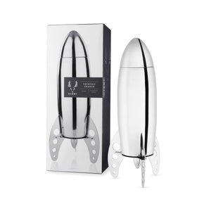 Viski Rocket Cocktail Shaker with Strainer Bar Set Martini Shaker Mixed Drink Shaker Stainless Steel Cocktail Shaker Bartending Tools 24oz Mimarta