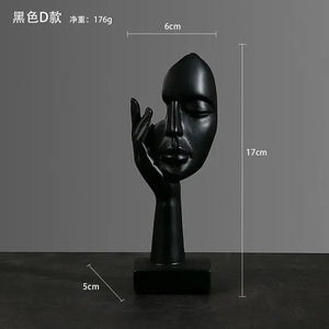 Abstract Character Statue - Nordic Luxury Desktop Decor Mimarta