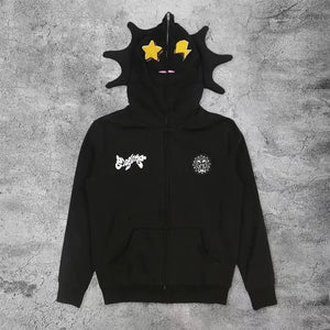 Retro Lazy Style Hoodie for Women Rieworkes