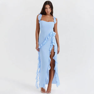 Elegant Maxi Evening Dress Rieworkes