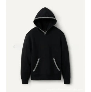 Fleece-Lined Hooded Earth Tone Pullover Rieworkes