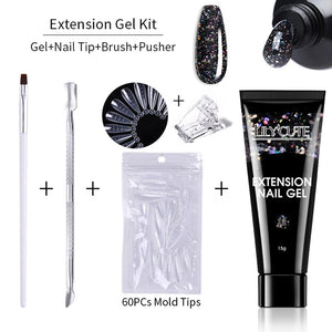 LILYCUTE Nail Extension Gel Set Rieworkes