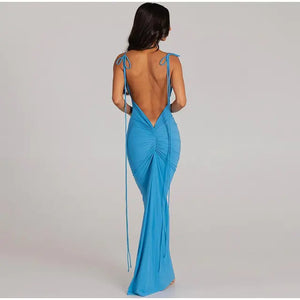 Sexy Backless Party Dress Rieworkes