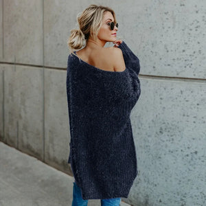 Autumn Winter One Shoulder Sweater Rieworkes