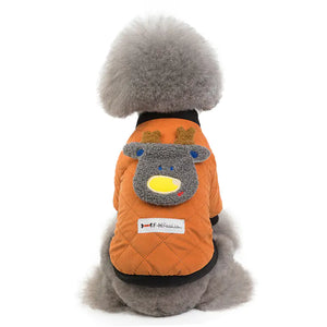 Cute Winter Padded Dog Jacket for Autumn/Winter Mimarta