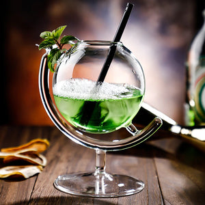 Globe Design Cocktail Glass Rieworkes
