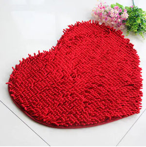 Heart-Shaped Carpet Furniture Decor Mimarta