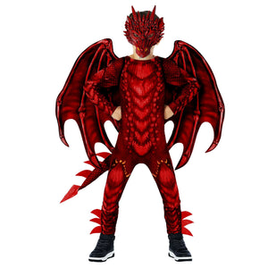 Morph Red Dragon Costume Kids Dragon Costumes For Boys Halloween Costumes For Boys Dragon Wing Kid Costume Mimarta