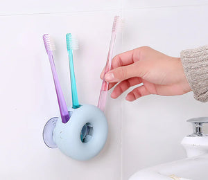 Wall-Mounted Toothbrush Holder for Bathroom Mimarta