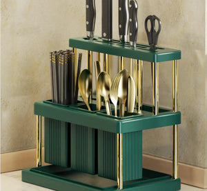 Luxury Kitchen Multifunctional Utensil Storage Rack Mimarta