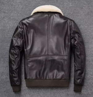Urban Leather Pilot Jacket (One Piece) Mimarta
