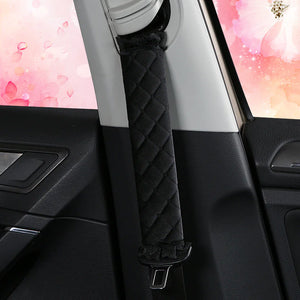 Car Seat Belt Shoulder Pads - Plush Winter Comfort Mimarta