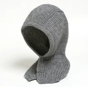 Women's Winter Knitted Cap and Warm Scarf Set Mimarta