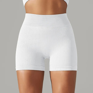 Seamless High Waist Yoga Gym Shorts Rieworkes
