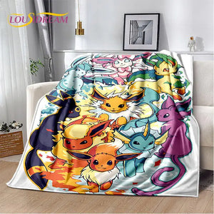Pokemon Soft Plush Blanket Rieworkes