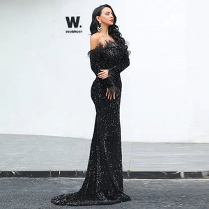 Elegant Evening Dress Rieworkes