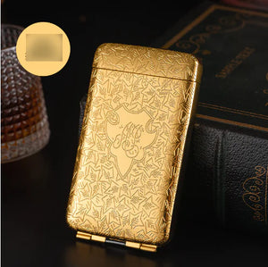 Luxury Vintage Engraved Cigarette Case for 16/20 Cigarettes Mimarta