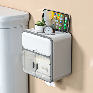 Luxury Wall-Mounted Paper Towel Holder for Bathroom Mimarta