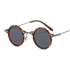 ZLY 2022 New Fashion Round Sunglasses Women Men PC Lens Rieworkes