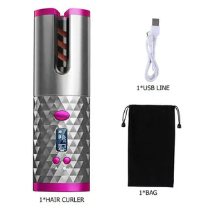 Wireless Hair Curler Rieworkes