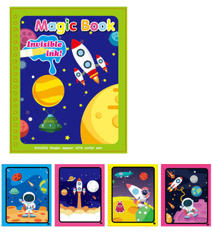 Children's Magic Water Painting Book Coloring And Coloring Book Rieworkes