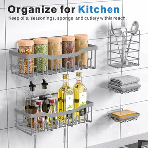 Bathroom Punch-free Storage Rack Wall-mounted Wall Mount Mimarta