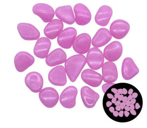 Glow in the Dark Garden Pebbles Rieworkes